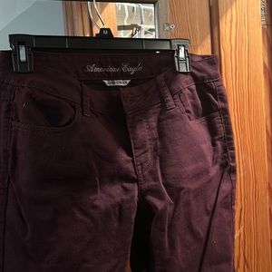 American eagle colored denim